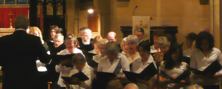 The Choir in St Marys Church